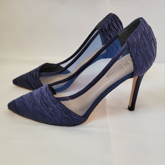 Elegant Blue Women's Heels - Picture 1 of 14